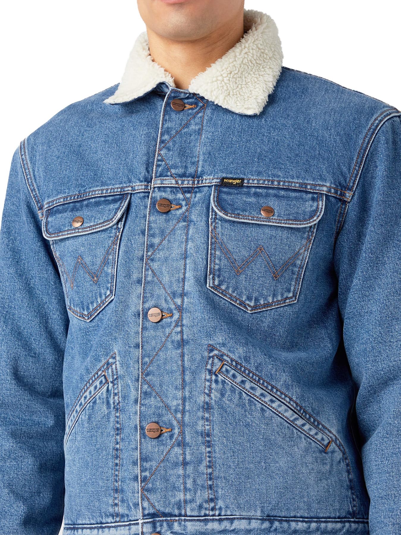 WRANGLER - Jacke Herren - Regular Fit - 124Mj Sherpa - Wranch