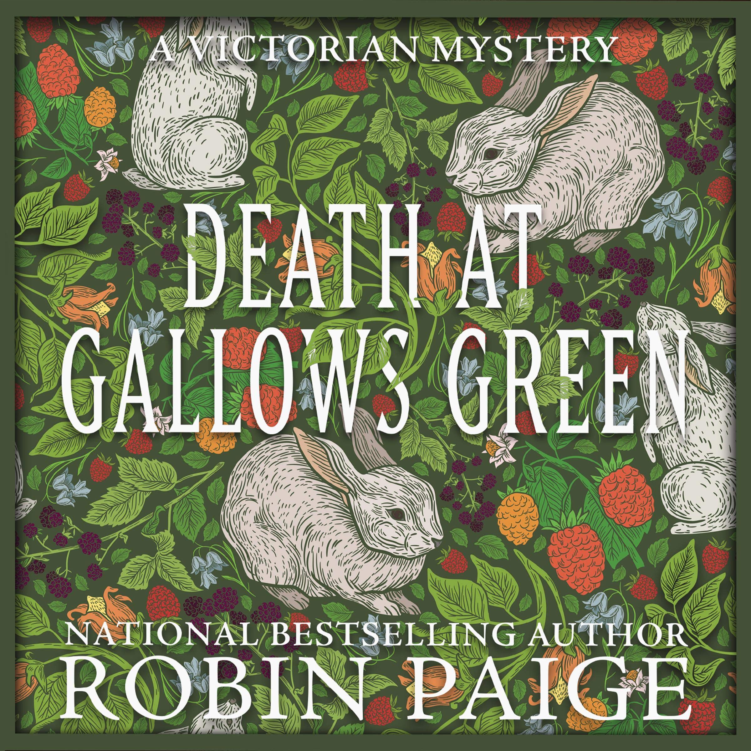 Cover art for Death at Gallows Green