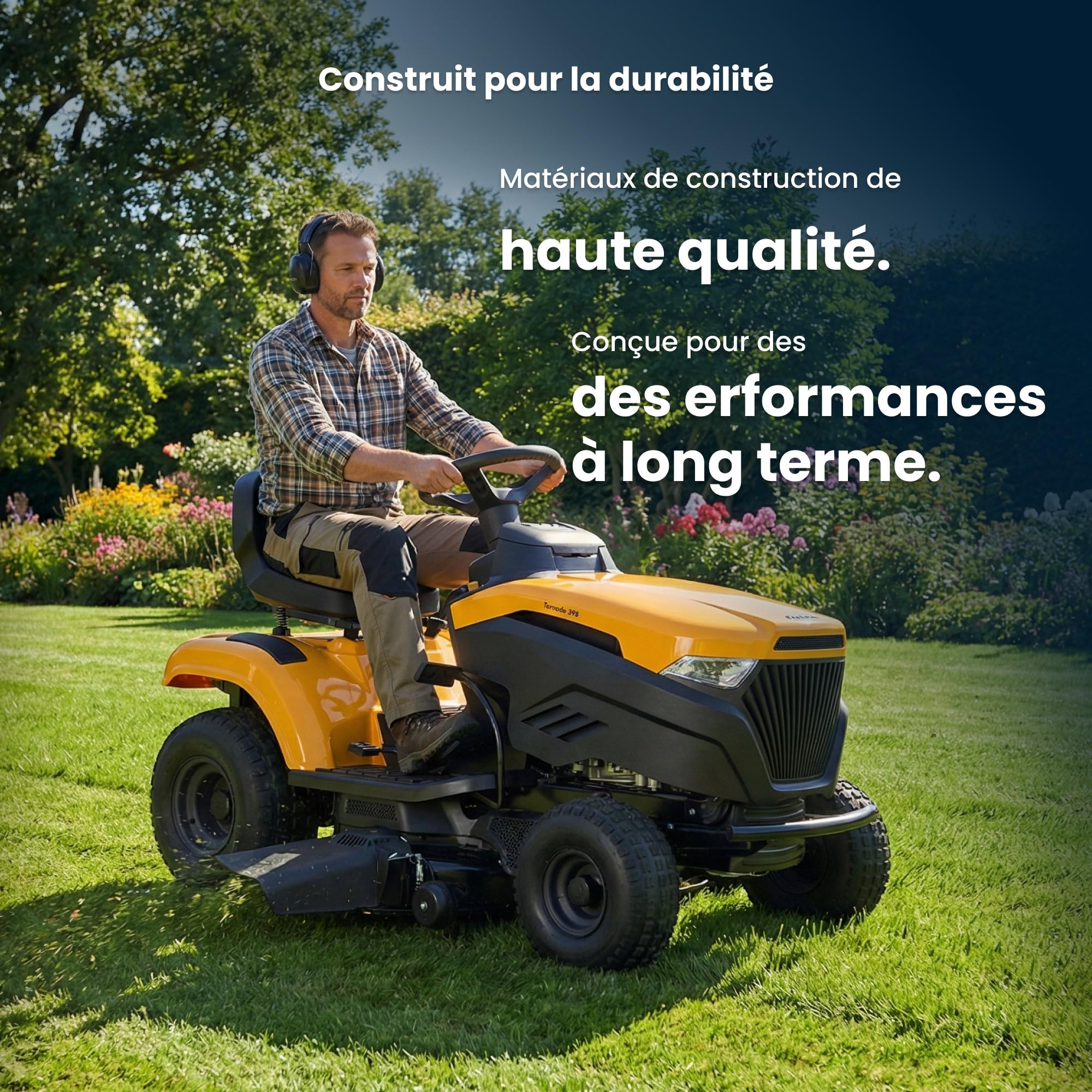 STIGA Tornado 398 Tondeuse Autoportée, 432 cm³, 98 cm – Transmission Hydrostatique, Éjection Latérale – Pelouses jusqu'à 5 000 m²