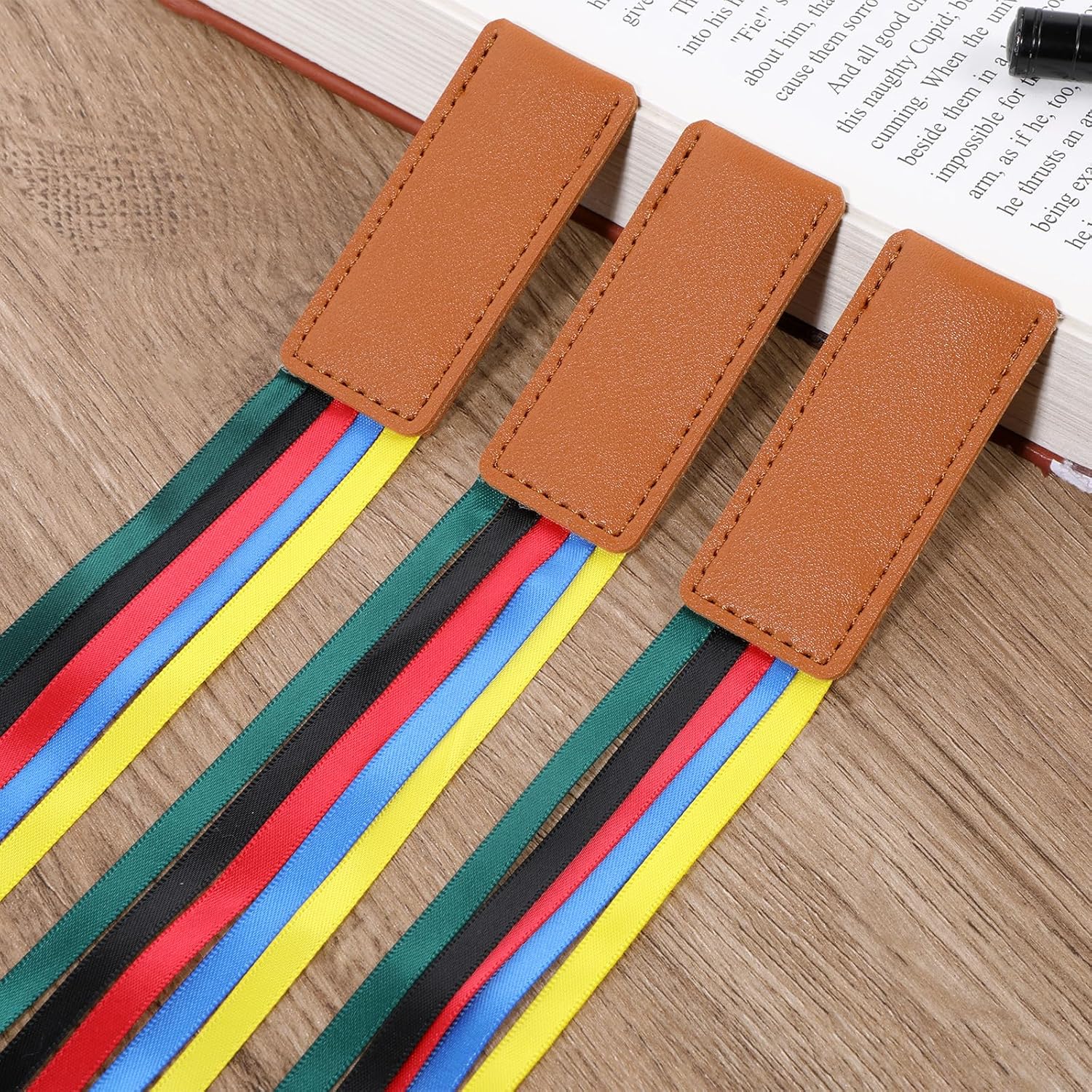 Amazon.com: Dimeho 3 Pcs Bible Ribbon Bookmark, Muti Ribbon Markers ...