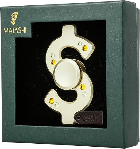 Miniatura 2 de Adorno colgante de dólar para árbol de Navidad chapado en oro de 24 quilates con cristales de Halloween, decoraciones de Navidad para decoración de