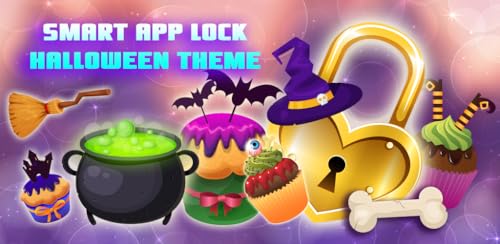 Tema de Halloween de Bloqueio de Aplicativo Inteligente