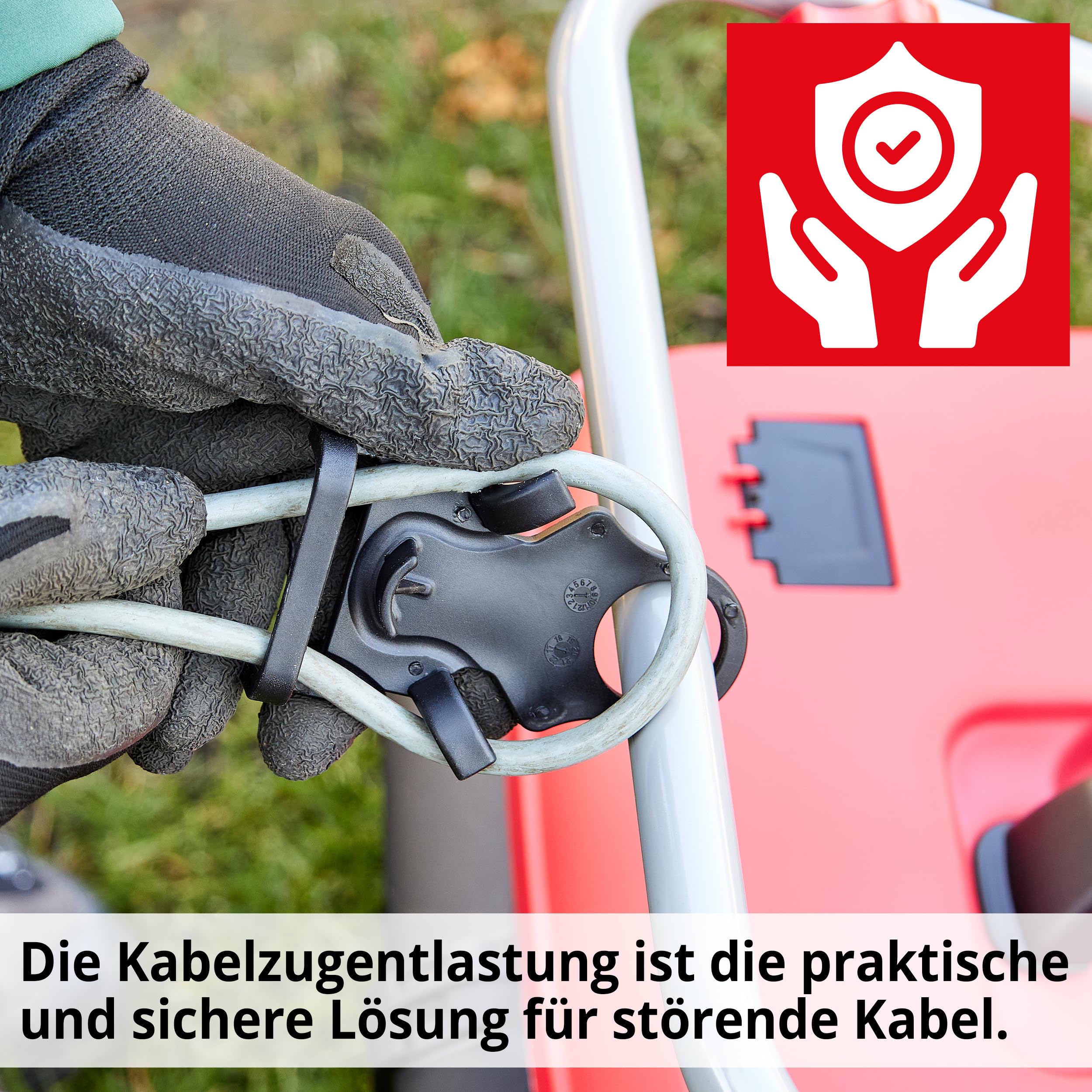 HECHT Elektro Rasenmäher 1800 W – 42 cm Schnittbreite, 50 L | 11-fache zentrale Schnitthöheneinstellung 25–85 mm für gepflegten Rasen, leichten Schnitt und komfortables Mähen