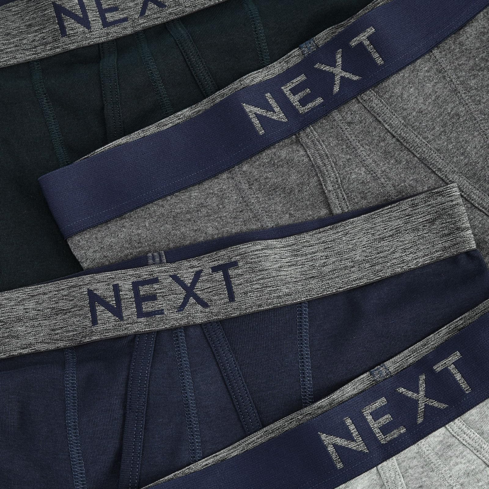 NEXT Boxer da Uomo con Design Frontale ad A, Mutande da Uomo 100% Cotone
