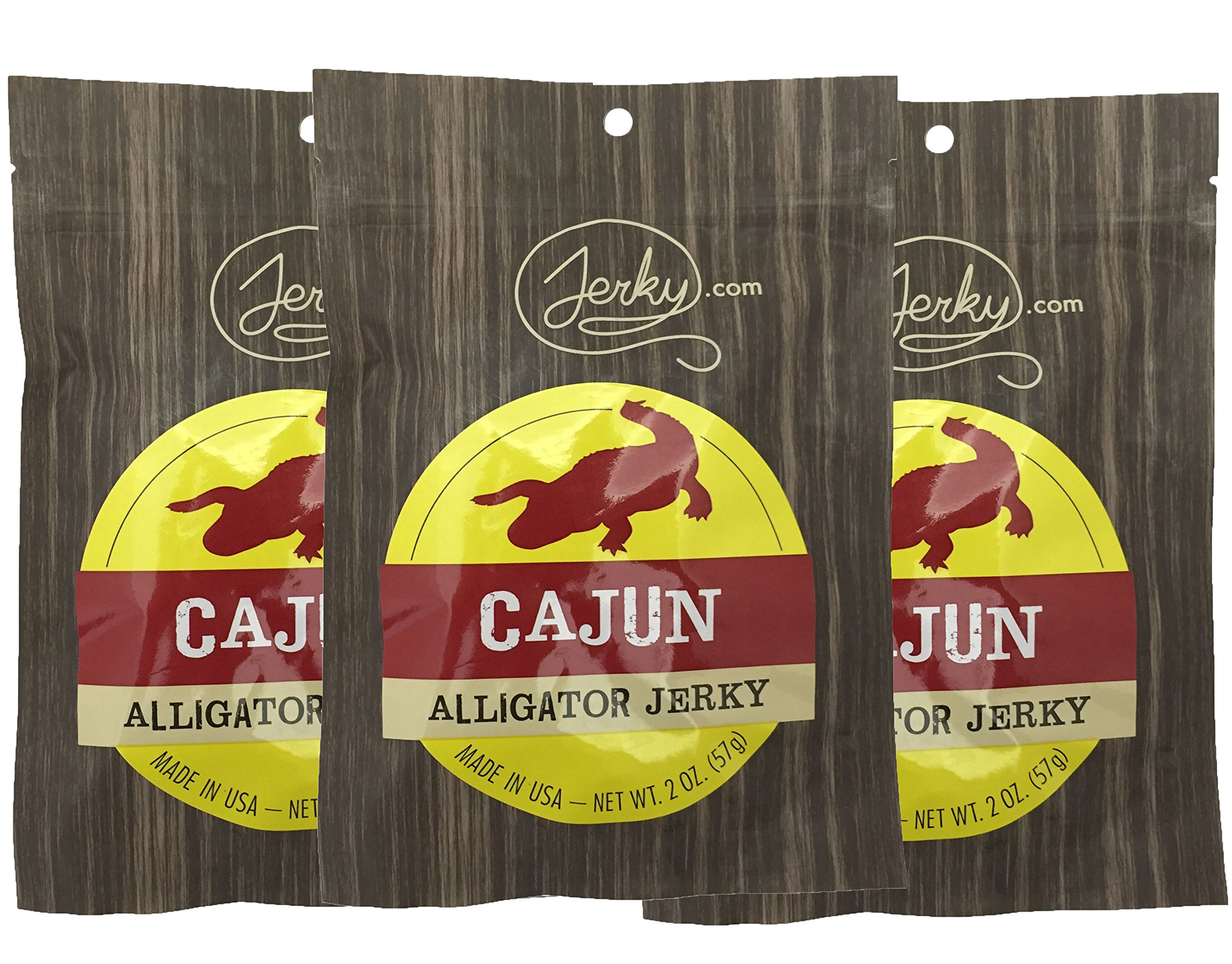 Buy Cajun Alligator Jerky 3 PACK Best Wild Game Hot
