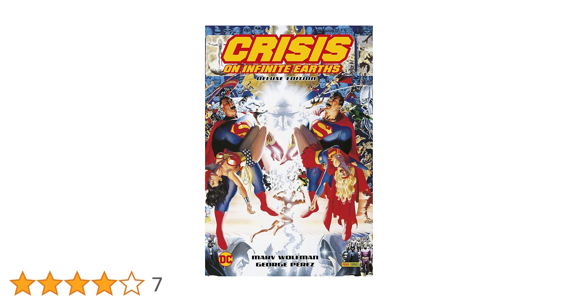 新品　未読　クライシス・オン・インフィニット・アース Amazon.co.jp: Crisis on Infinite Earths (Deluxe Edition) : 本
