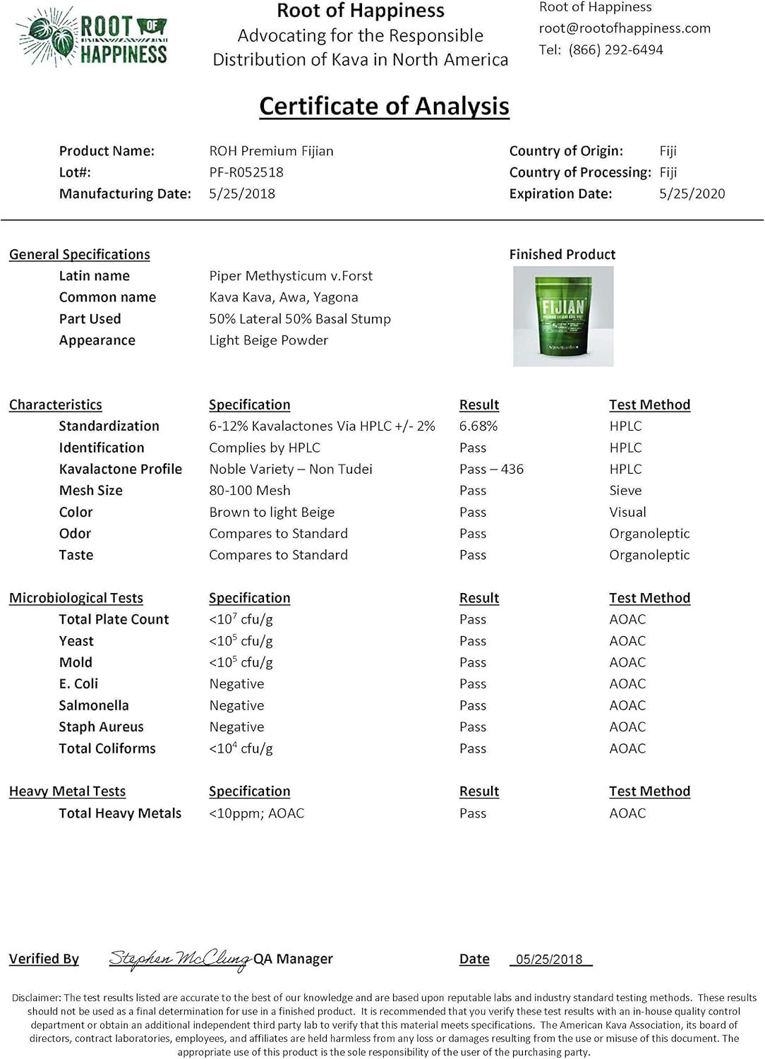 Fijian Kava Powder - Premium 1/2lb - Image 4