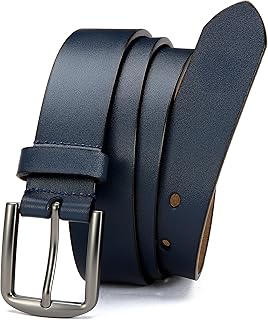 Leather Belt for Men - 35mm Men Belts for Jeans Casual and Dress - Mens Gift for Him - Buy now