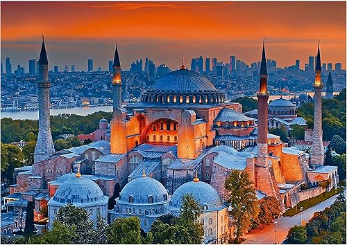 Miniatura 3 de Educa - Rompecabezas de 1000 piezas para adultos | Hagia Sophia, Estambul. 14 años (19612)