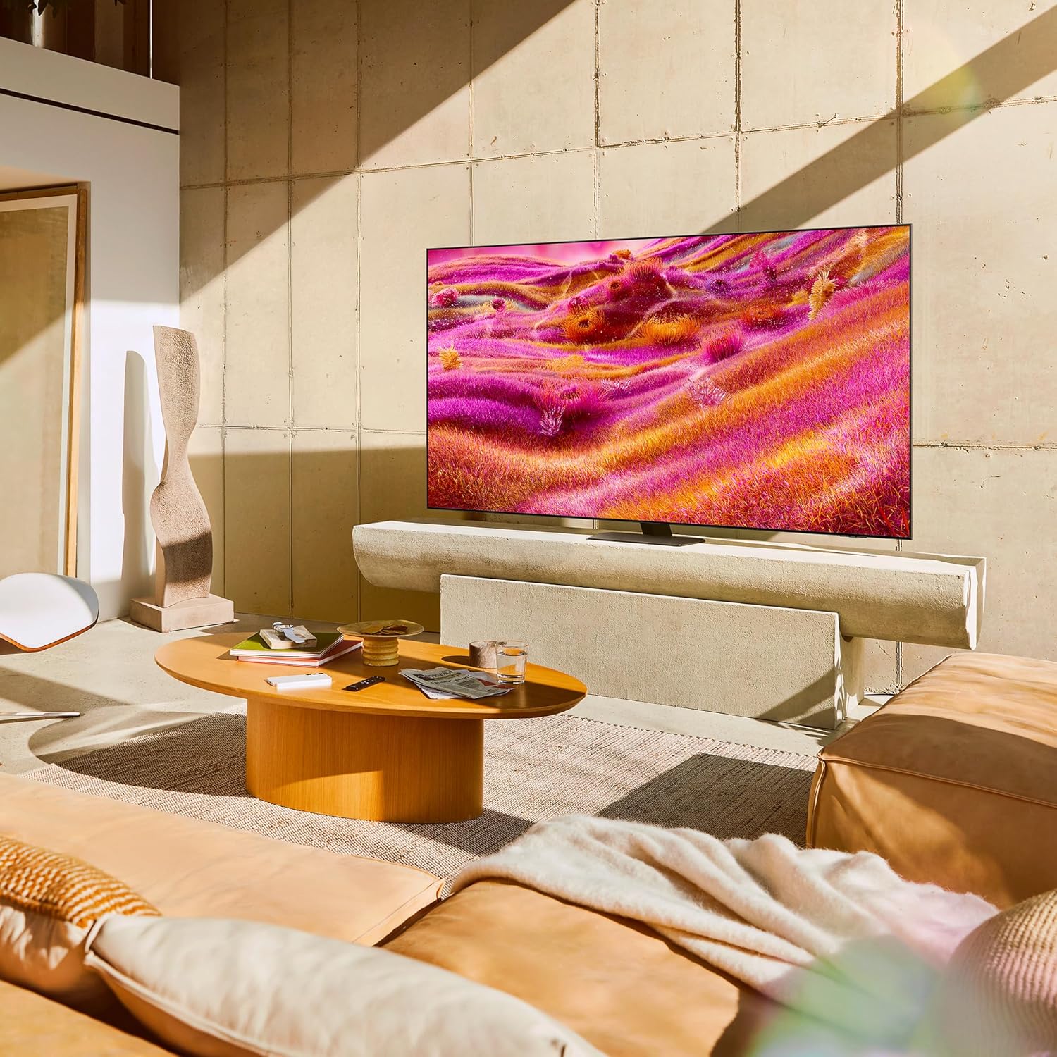 Samsung Smart TV 43'' QE43QN94FATXZT Neo QLED 4K Mini LED, NQ4 AI Gen3 Processor, 4K AI Upscaling Pro, Glare Free, Motion Xcelerator 165Hz, Dolby Atmos & OTS+, NeoSlim Design, 2025 2025 QN94F 43"