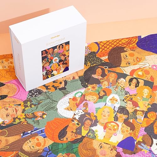 1000 piezas | Sisterhood - Rompecabezas de lujo para adultos - Acabado mate - Mujeres artistas, propiedad de mujeres