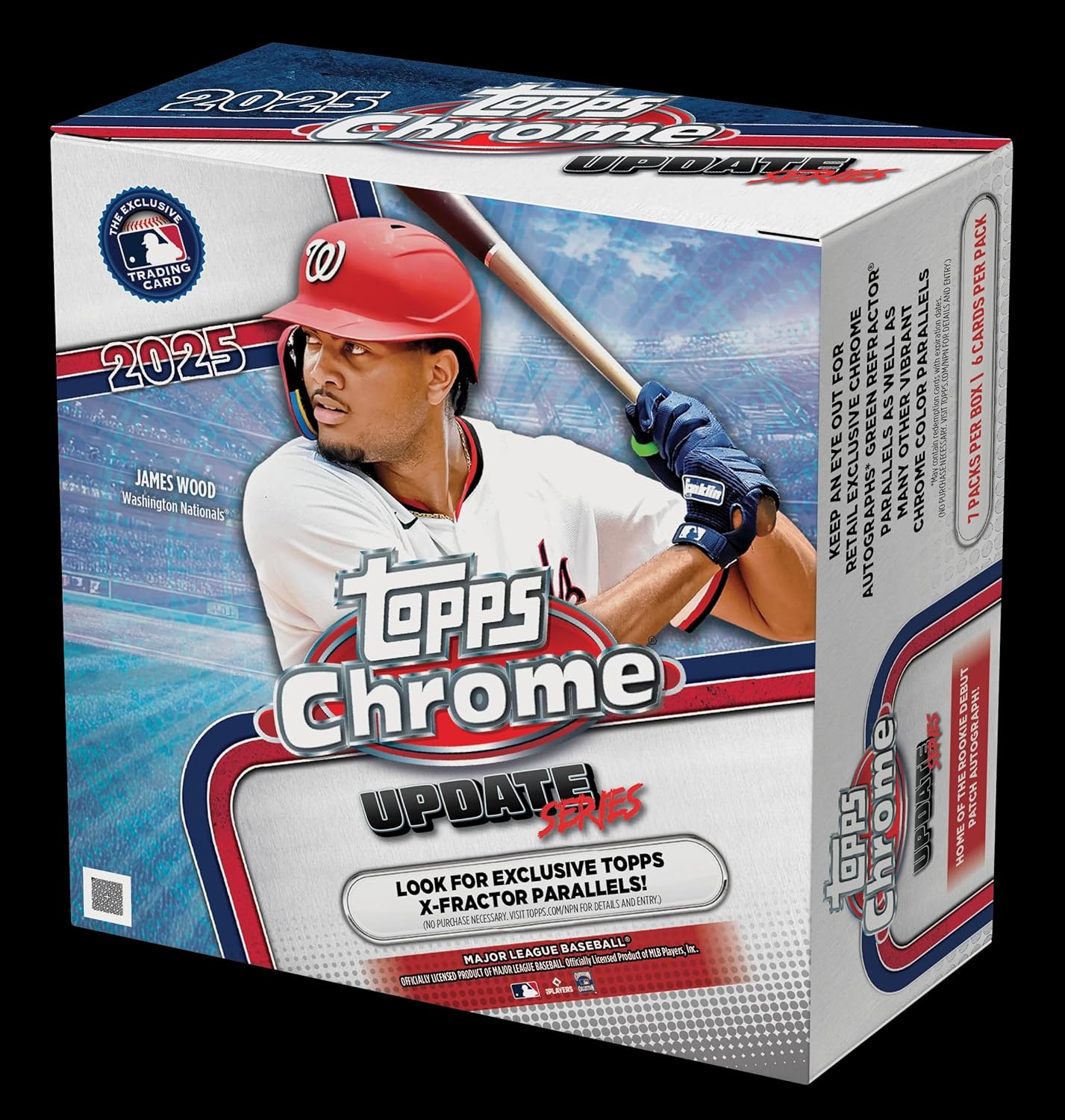 2025 Topps Chrome Update Baseball MEGA box (7 pks/bx)