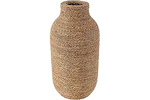 Wicker Vases: Handcrafted Seagrass Beauty for Home Decor