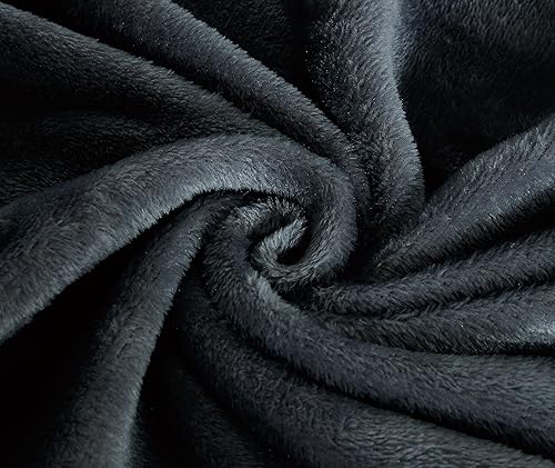 Miniatura 3 de SPIRITUAL COZY Juego de sábanas de franela de 4 piezas con sábana bajera de bolsillo profundo de 16 pulgadas, sábana encimera y funda de almohada,