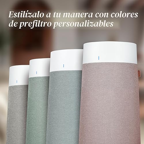 Miniatura 7 de BLUEAIR Purificadores de aire para habitaciones medianas, dormitorio, cocina, limpia 1,858 pies cuadrados en una hora, limpiador de aire inteligente