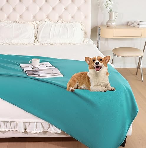 Miniatura 5 de CAI TENG Mantas de forro polar, ligeras, cálidas, suaves, acogedoras, aptas para mascotas, manta de forro polar sólido para la cama del hogar, sofá,