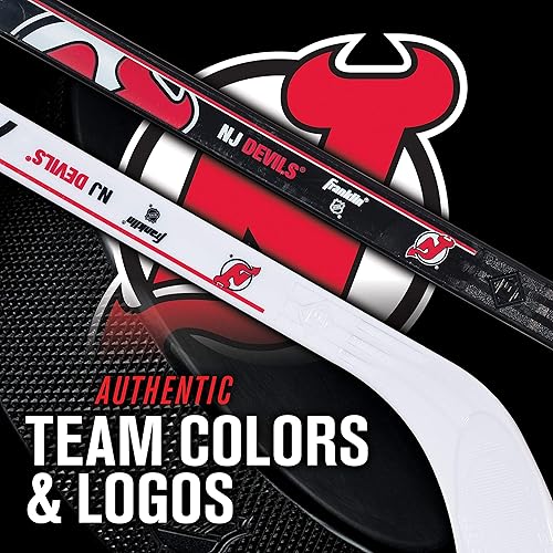 Vista 106 de Franklin Sports, Equipo NHL, Juego de 2 palos para hockey