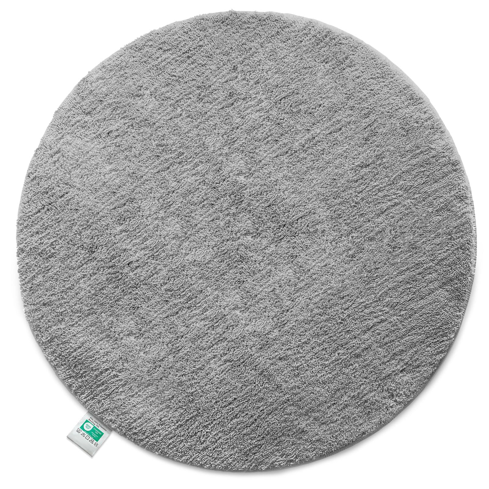 Floordirekt Badematte Sky Uni - Badezimmerteppich - Weicher, dichter Hochflor - Rutschhemmend & Schnell trocknend - Geeignet für Fußbodenheizung - Eckig & Rund