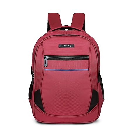 Priority Hotstar 32 litres Red Polyester College Bag |Laptop Bag |Casual Backpack for Boys & Girls (25016-1)