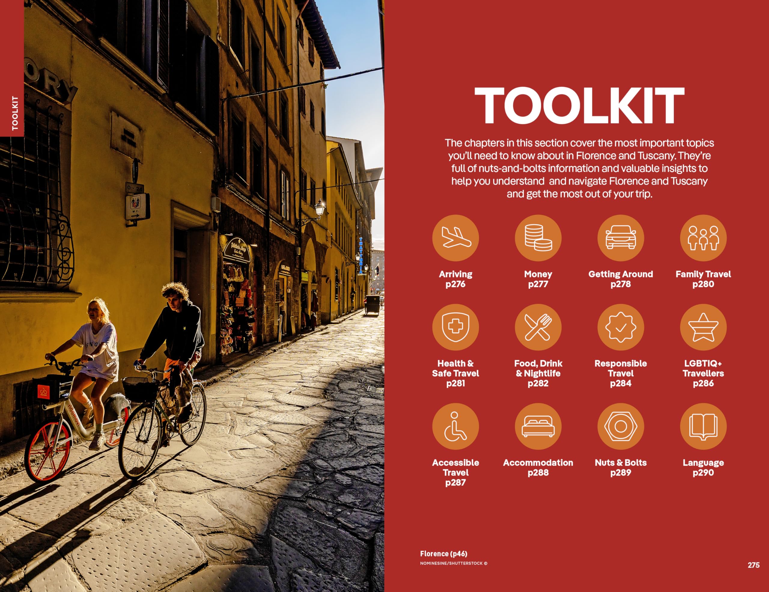 Florence & Tuscany 14ed -anglais-: Detailed Itineraries Travel Like a Local Insider Tips Covers Florence, Siena, Pisa, Elba, and More