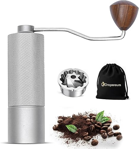 Molinillo de café manual de acero inoxidable 5 en 1, molinillo de café expreso, molinillo de café manual, molinillo de café, molinillo de café
