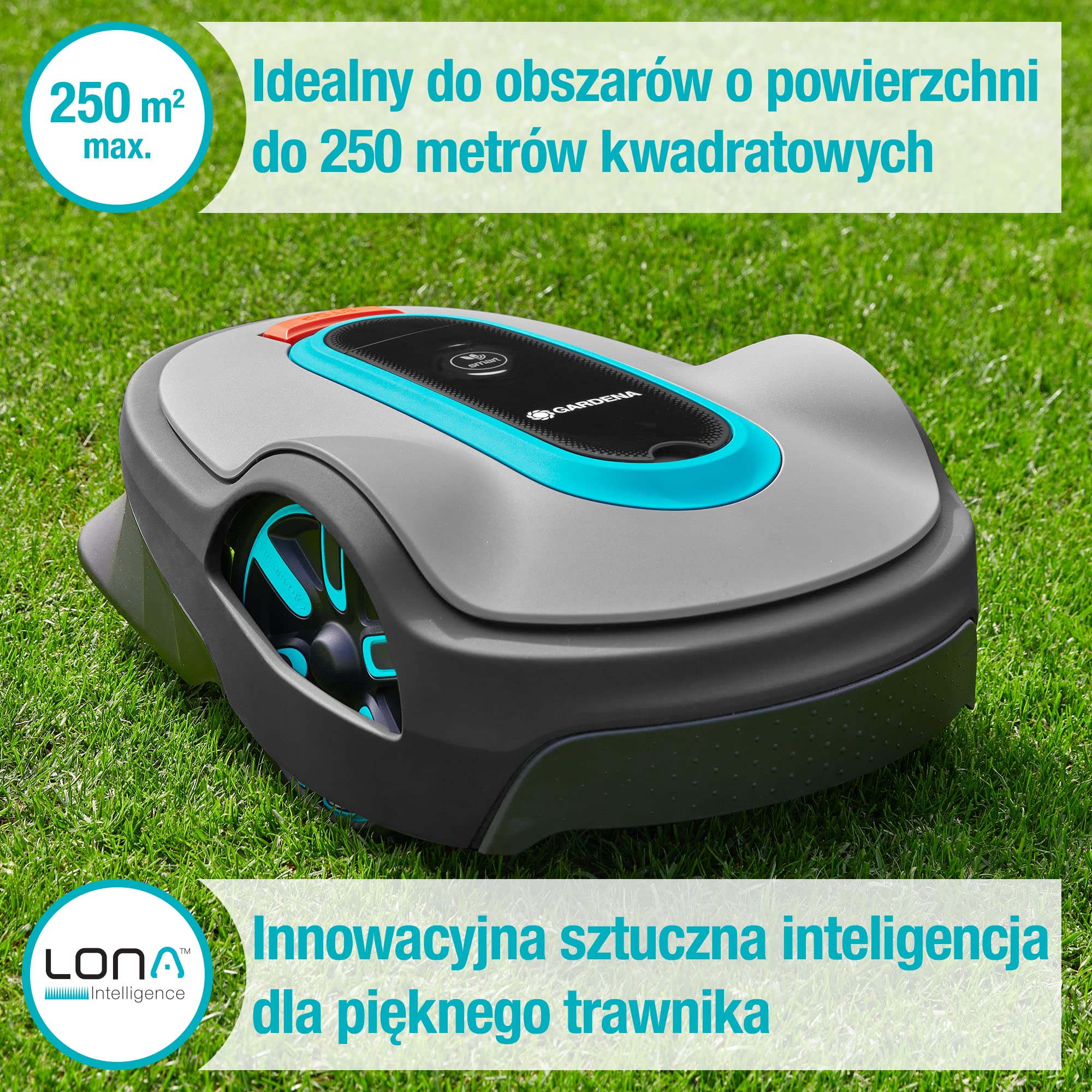 Gardena Robot Tondeuse Smart Sileno City 250 m² Version PL — vue 2