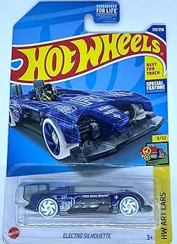 Hot Wheels Silhouettes 黒ミニカー Hot Wheels Black Silhouette II 1/64 Diecast Shark Sensor