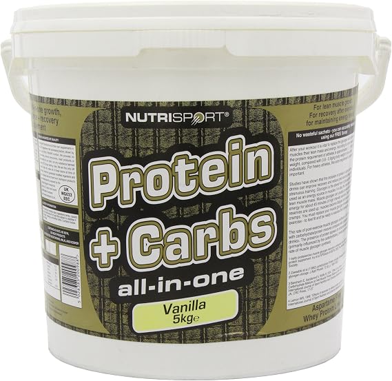 Nutrisport Protein + Complex Carbs Vanilla 5kg