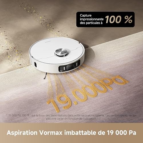 Dreame L40 Ultra AE Autonomous Robot Vacuum Cleaner and Mop, 19,000 Pa Powerful Suction, Dry/Wet Cleaning, All-In-1 Auto Drain Dock, 2 Brushes Included - 2