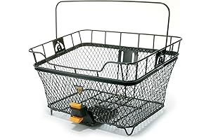 MTX Rear Bicycle Basket: Ample Storage for Your Cycling Adventures