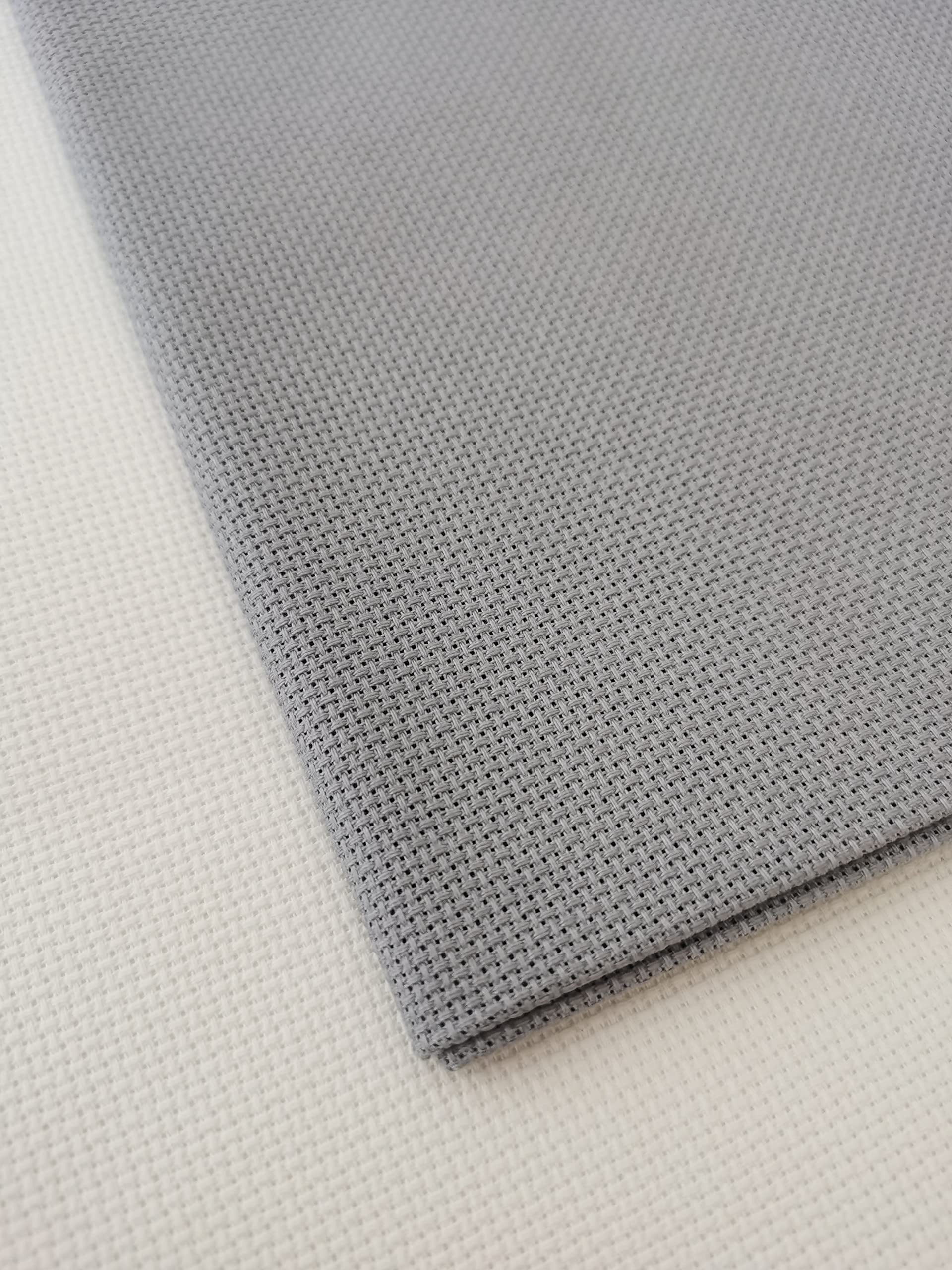 Tela Aida Per Punto Croce 11 Ct - 6 Pezzi 30,5x45,7 Cm, Colore Nero, Per Ricamo E Cucito - Foto 7