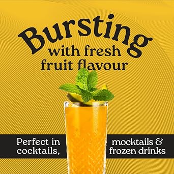 Finest Call Mango Puree | 1 Litre Bottle | Real Fruit | Cocktail Ingredient