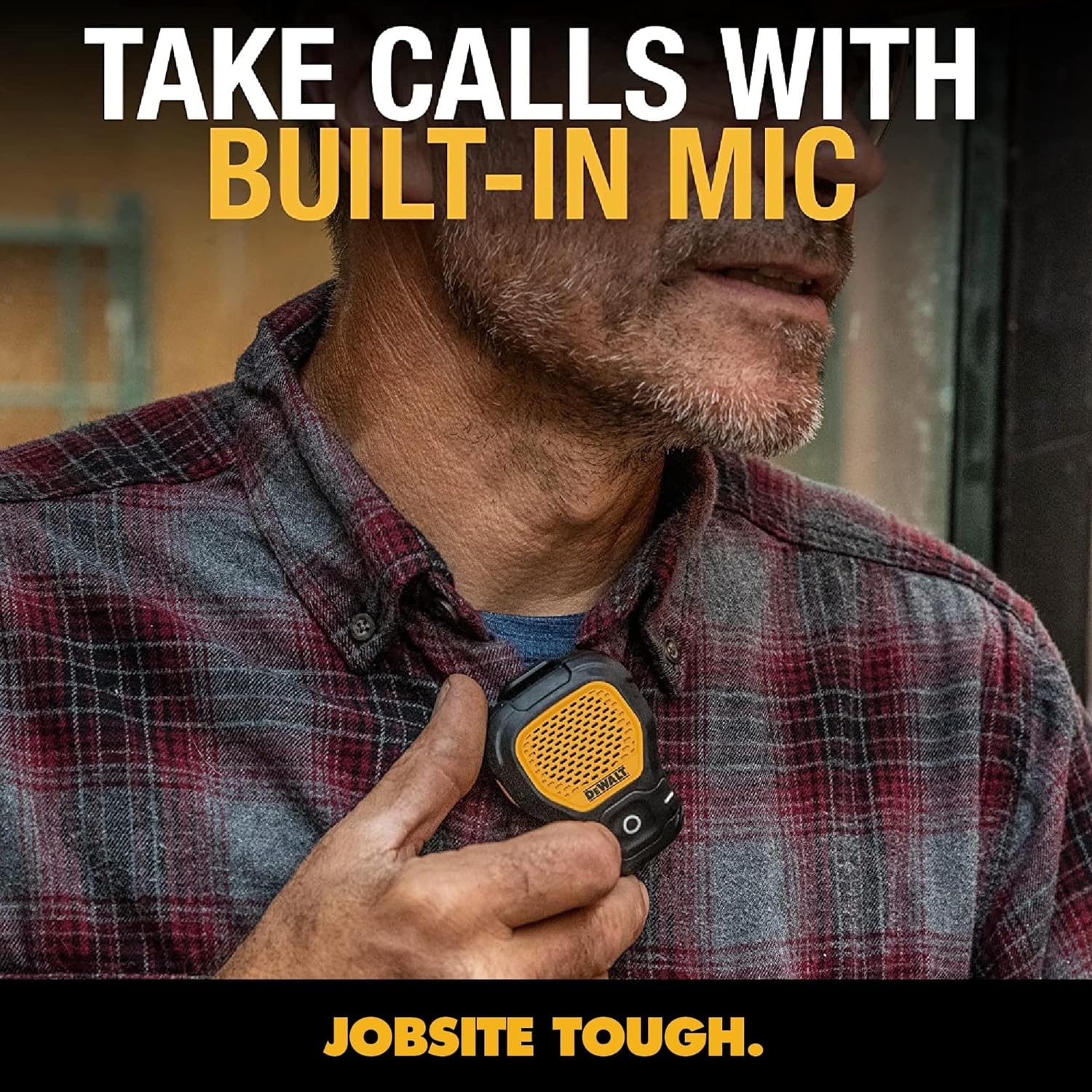 DEWALT Wearable Bluetooth Speaker