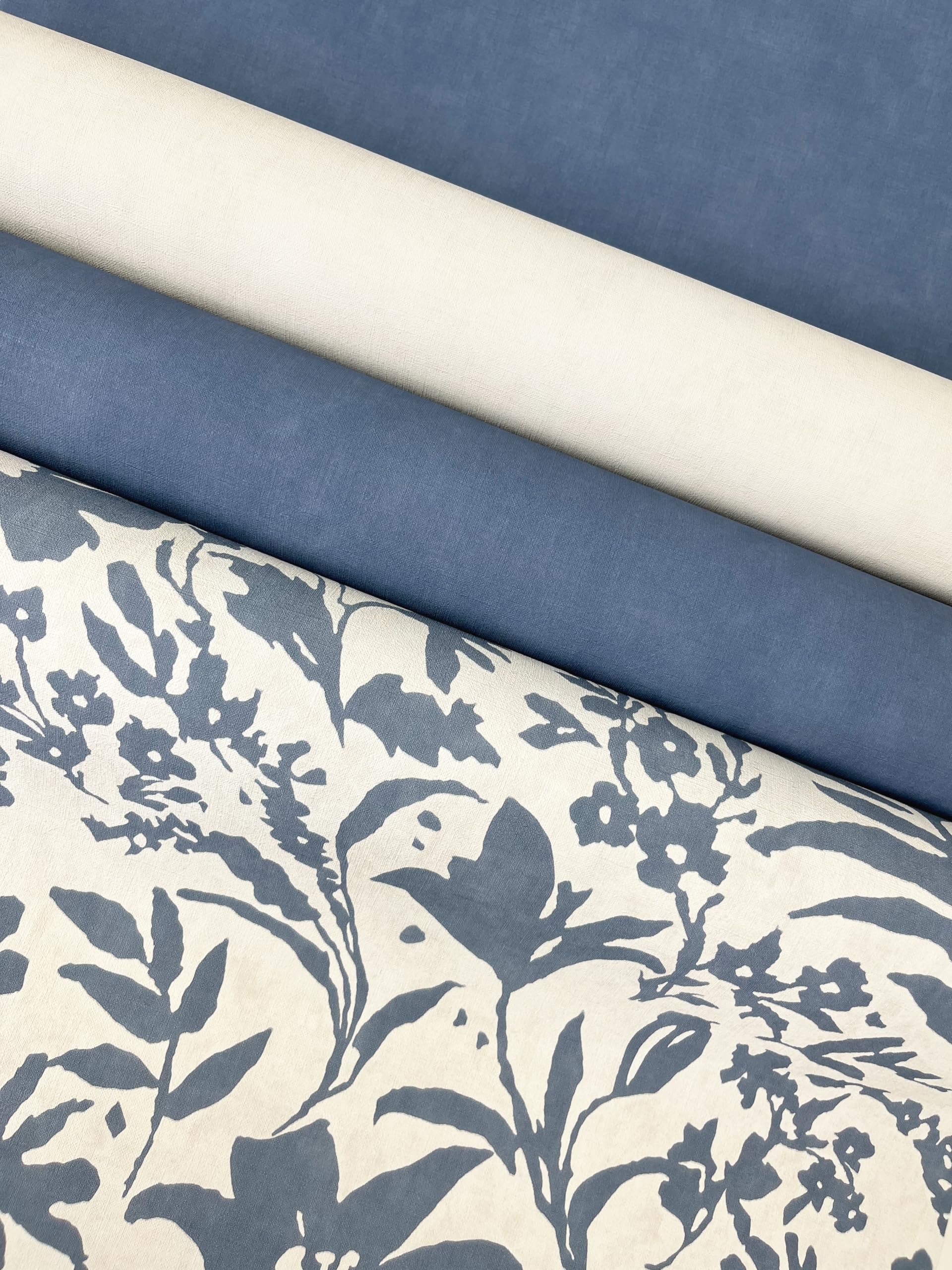 behangpapier met bloemen en vliesbehang Paraiso beige