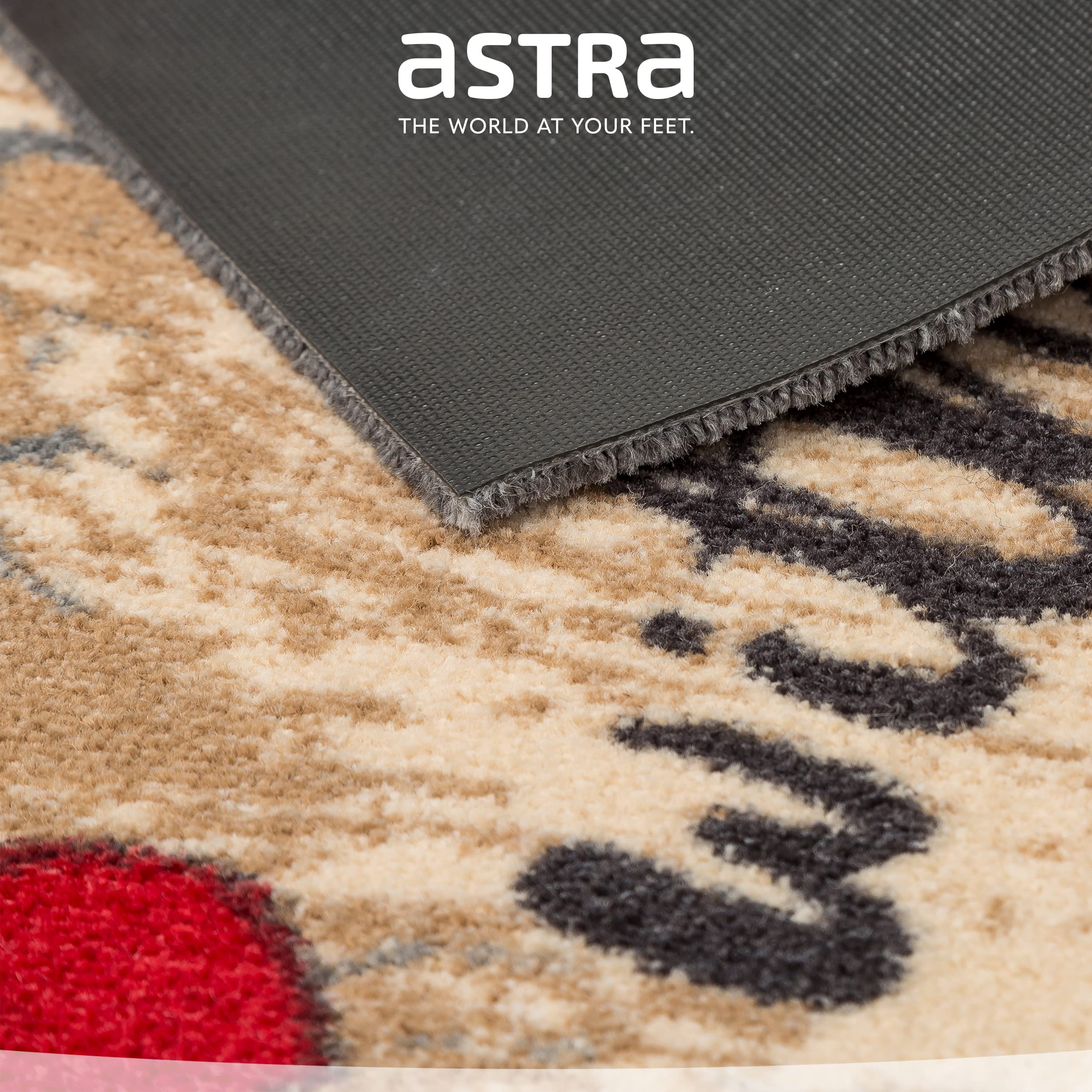 Tapis Antidérapant ASTRA Miabella Pour Maison – Salon, Cuisine, Couloir – 50x150 Cm – Design Moderne, Lavable, Doux Au Toucher