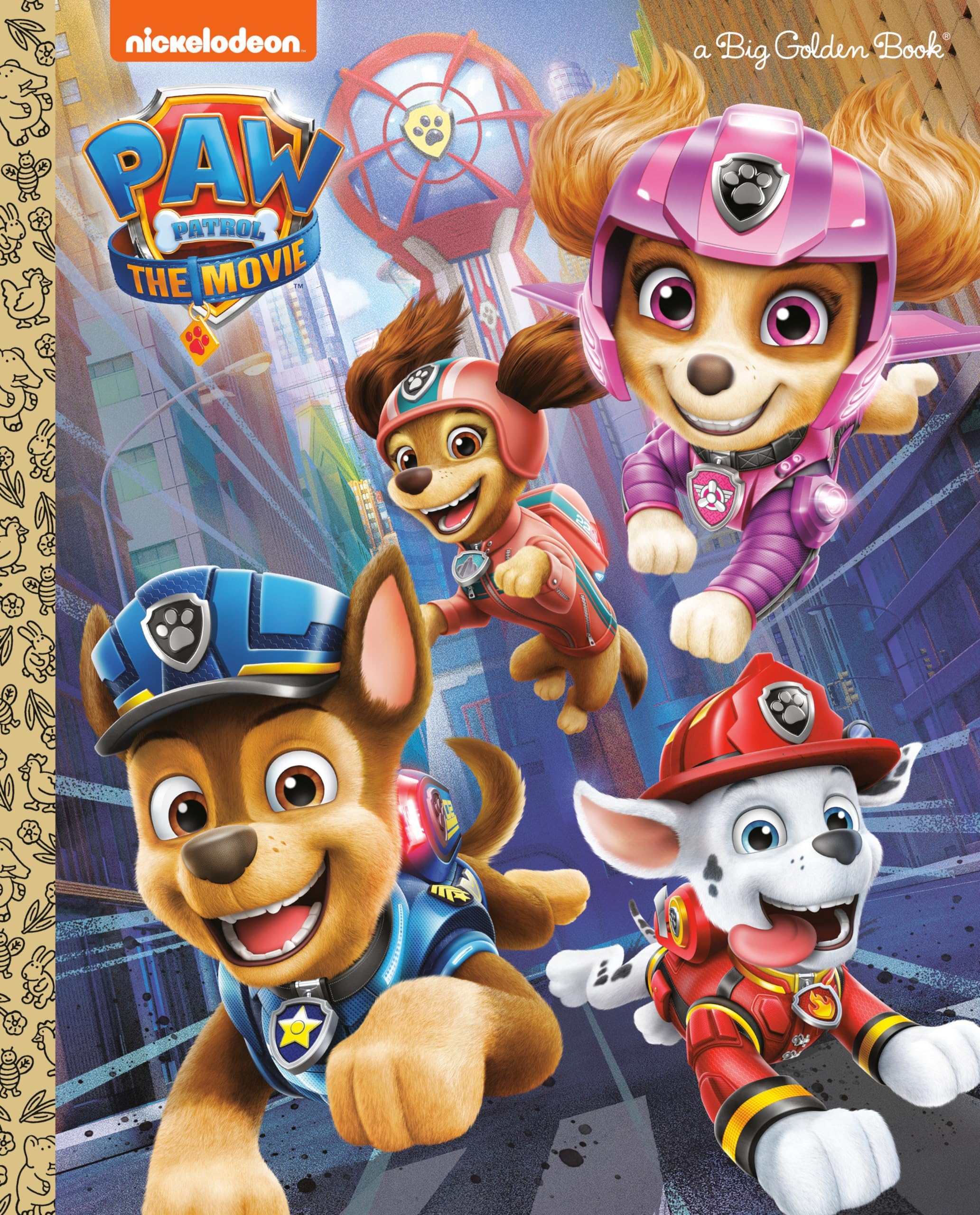 Paw Patrol: The Movie: Big Golden Book (Paw Patrol) Hardcover – Picture Book, 13 July 2021