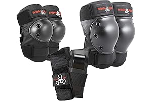 Triple Eight Saver Series - Skateboarding Knee & Elbow Injury Prevention Pad Set