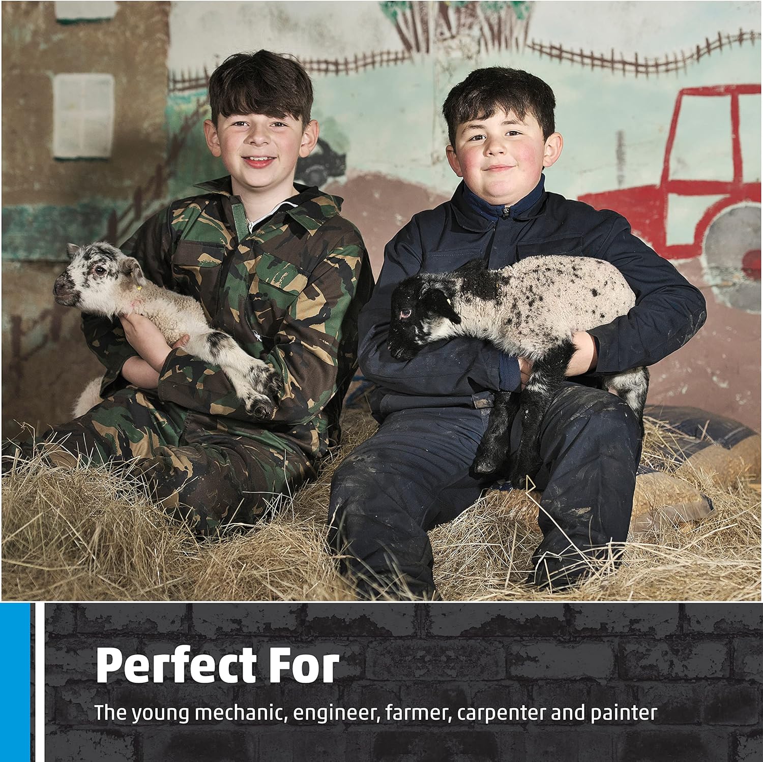 Children's Camouflage Overalls 28"