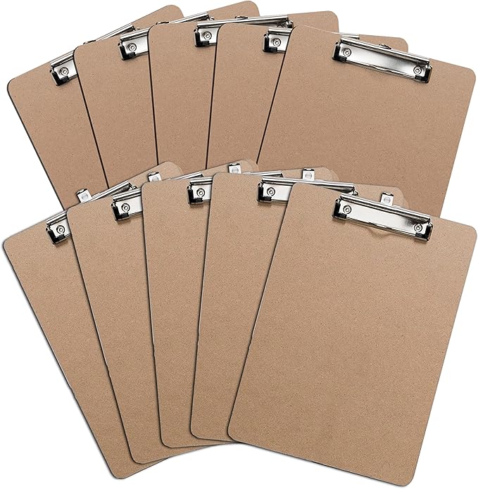 Clipboards (Set of 10) by Office Solutions Direct! ECO Friendly