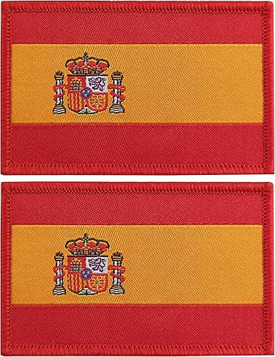 Miniatura 14 de QQSD Parche de bandera argentina Argentina - Cierre de velcro, paquete de 2