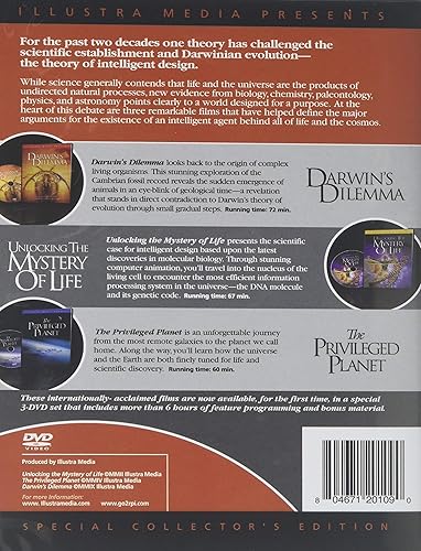 Miniatura 2 de The Intelligent Design Collection - Darwin's Dilemma, The Privileged Planet, Unlocking the Mystery of Life