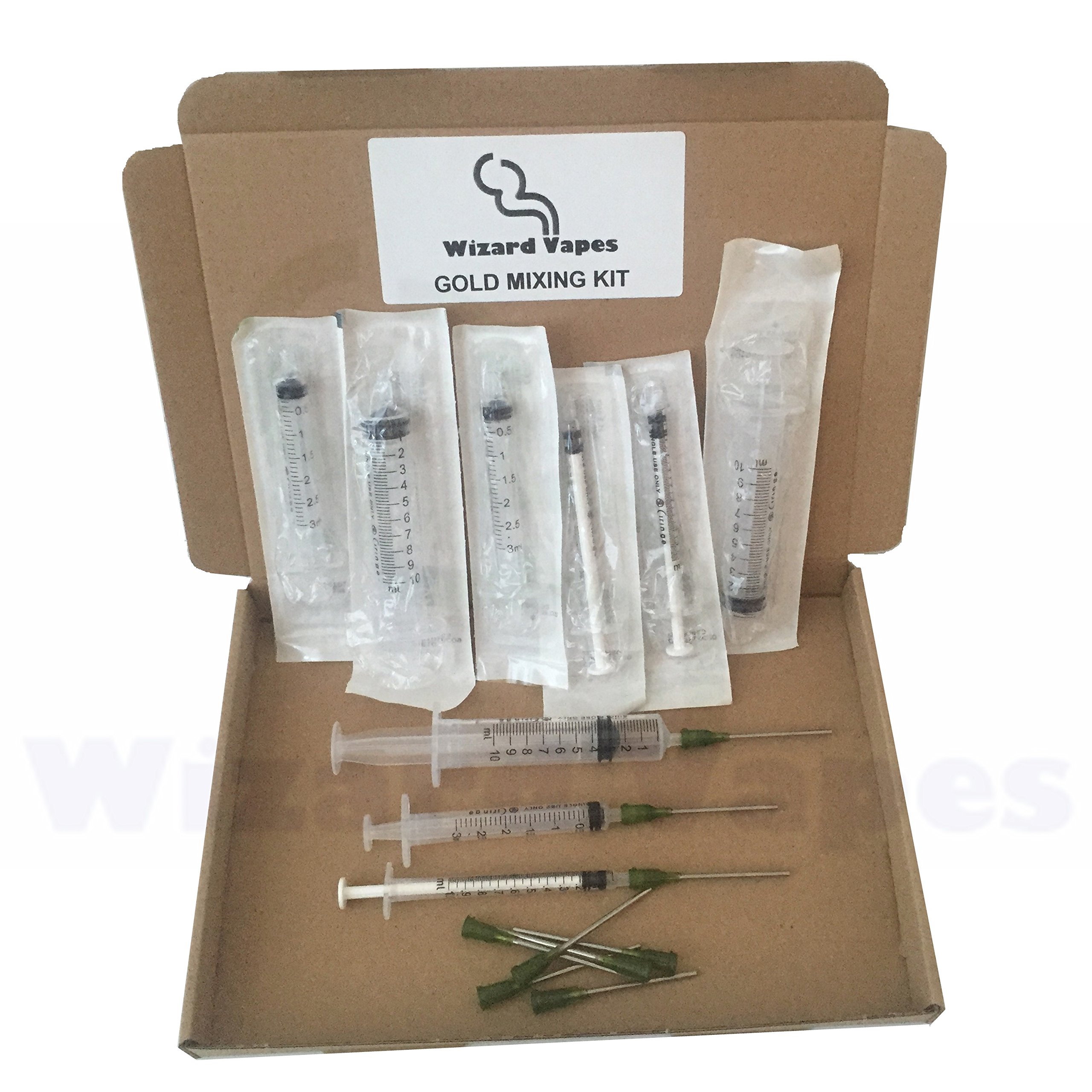 Gold DIY E-Liquid Mixing Accessory Pack : Amazon.co.uk: Business, Industry  & Science