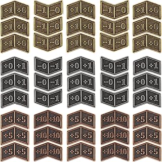 Sponsored Ad - 45 Pieces Antique Metal Buff Counter Tokens Magic The Gathering Token Creature Stats or Loyalty Counters fo...