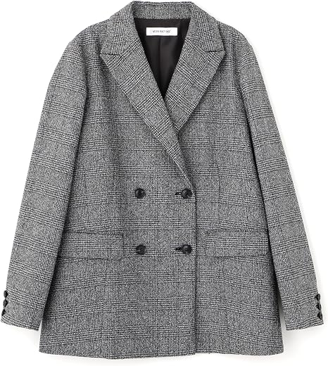 Amazon | [ナチュラルビューティーベーシック] ダブルブレストボクシー