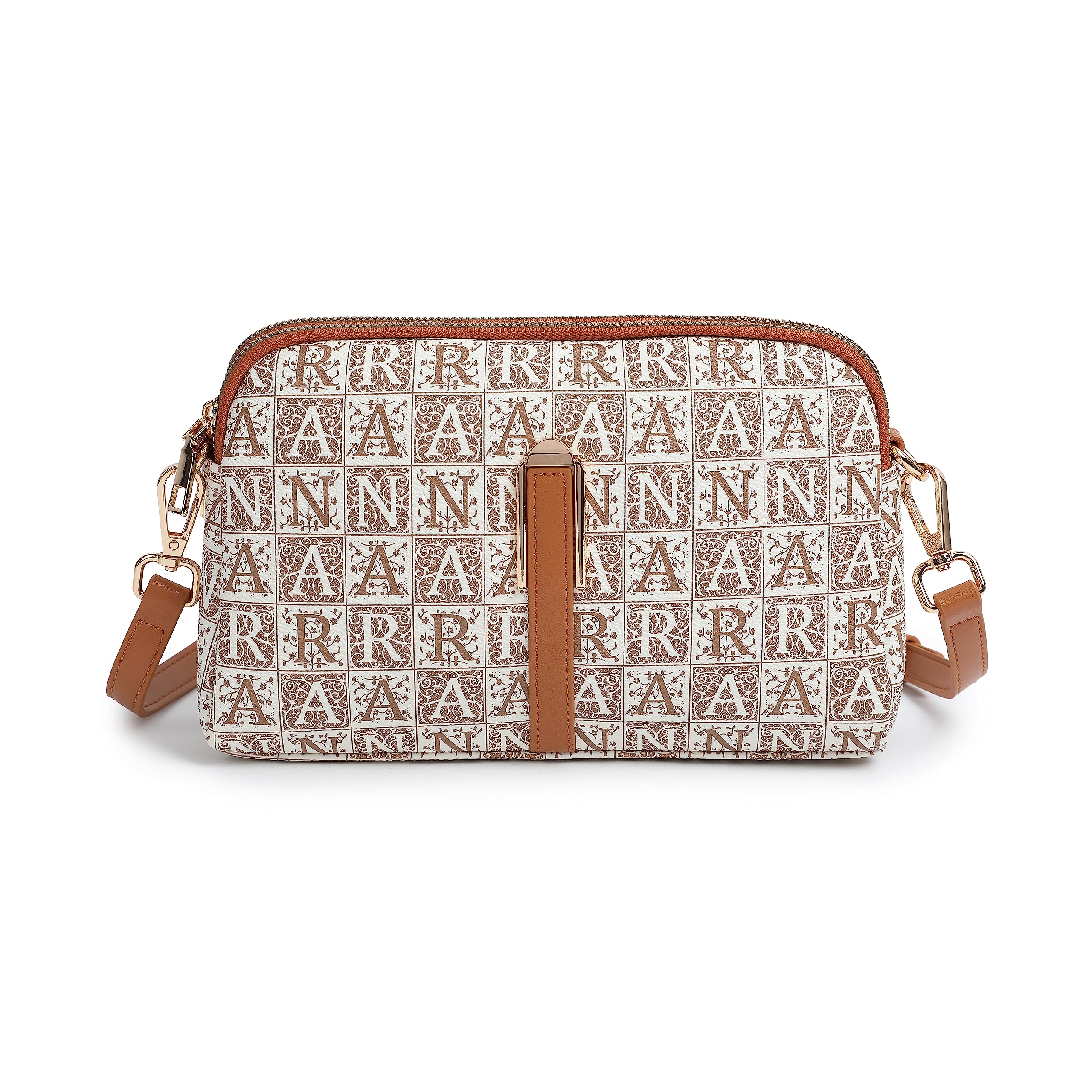 BRIGATTES Crossbody Mobile Sling Bag for Women | Stylish Womens Sling Bag | Vegan Leather Ladies Purse for Mobile Phone Adjustable Strap Mobile,Sling Bag for Women (Cream) (B0DHLB4BKW) Amazon Price History, Amazon Price Tracker