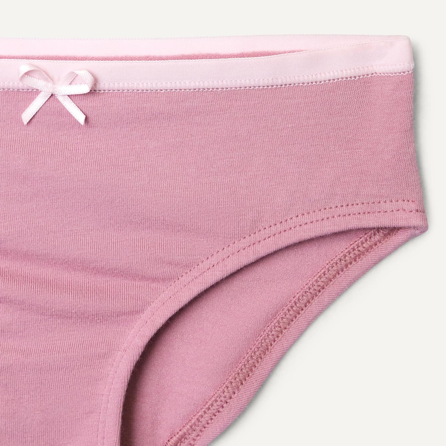 Amazon Essentials Girls' Cotton Jersey Bikini Underwear, Pack of 10