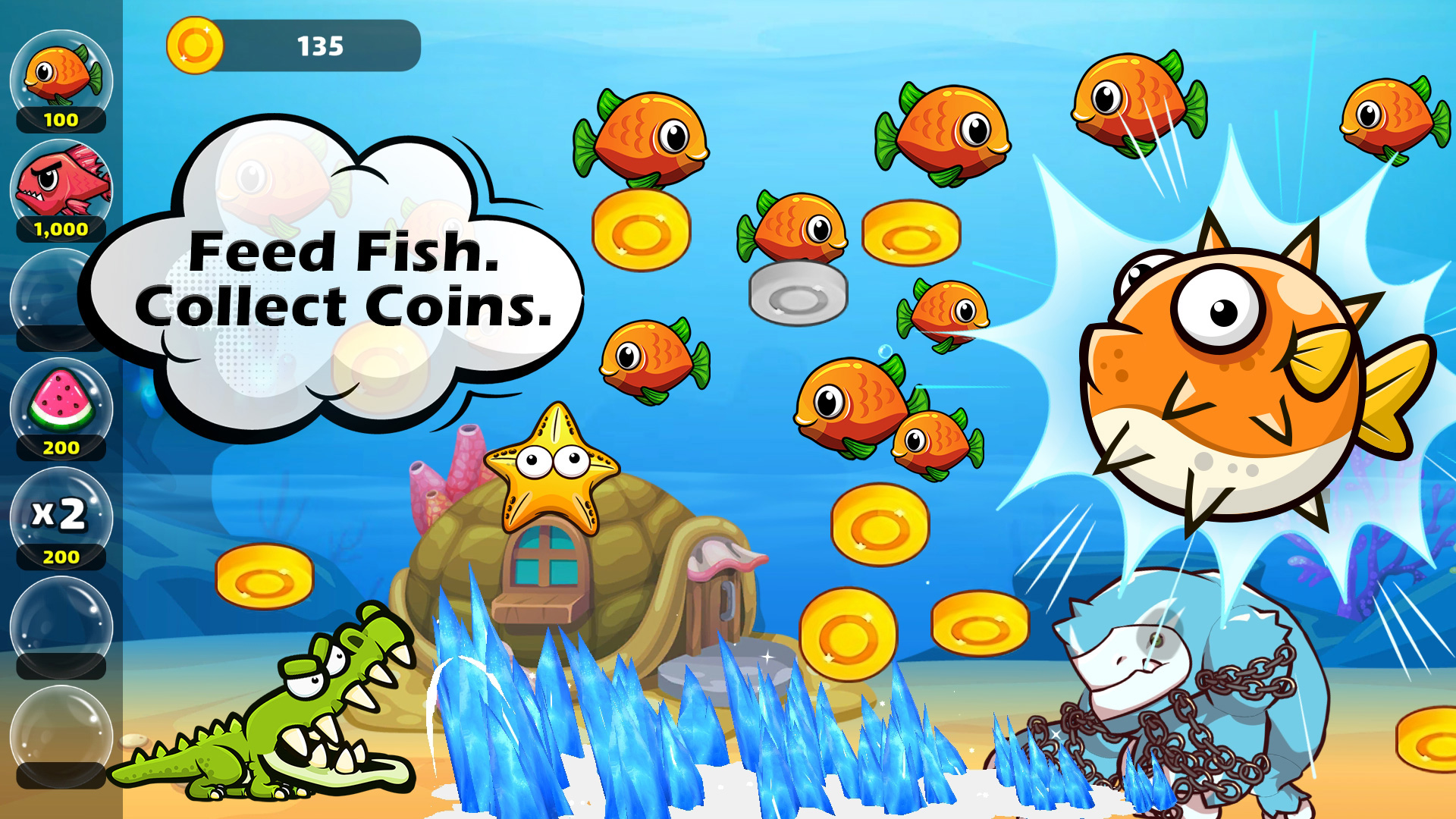 Aqua Chaos: Insane Fish Aquarium Land - App on Amazon Appstore