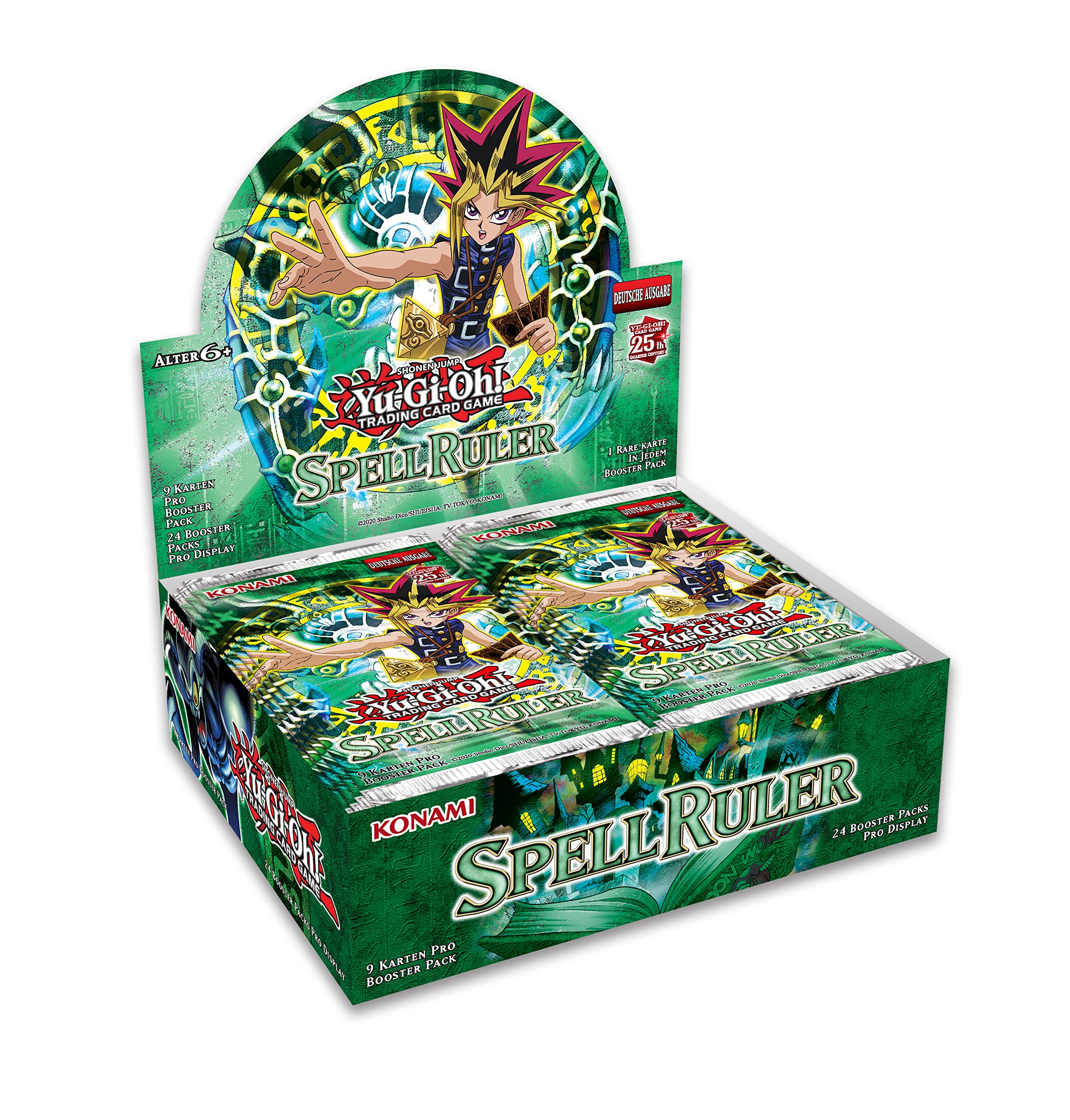 Yu-Gi-Oh! TRADING CARD GAME Spell Ruler Display-Deutsche Edition 25th  Anniversary Edition : Amazon.nl: Toys & Games