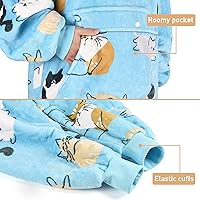 Vista 161 de Catalonia Blanket Hoodie for Kids, Oversized Wearable Sherpa Sweatshirt Pullover for Teens Youth, Gift Idea