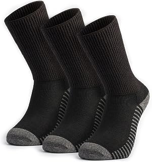 Diabetic Socks for Men - Mens Extra Wide Socks - Neurosocks - Diabetic Socks - diabetic socks for men 9-12 & 6-9 - Almost Seamless Top - Loose Top
